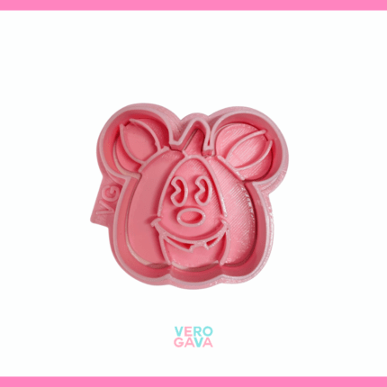 Cortador de galleta calabaza Mikey Mouse 5cm